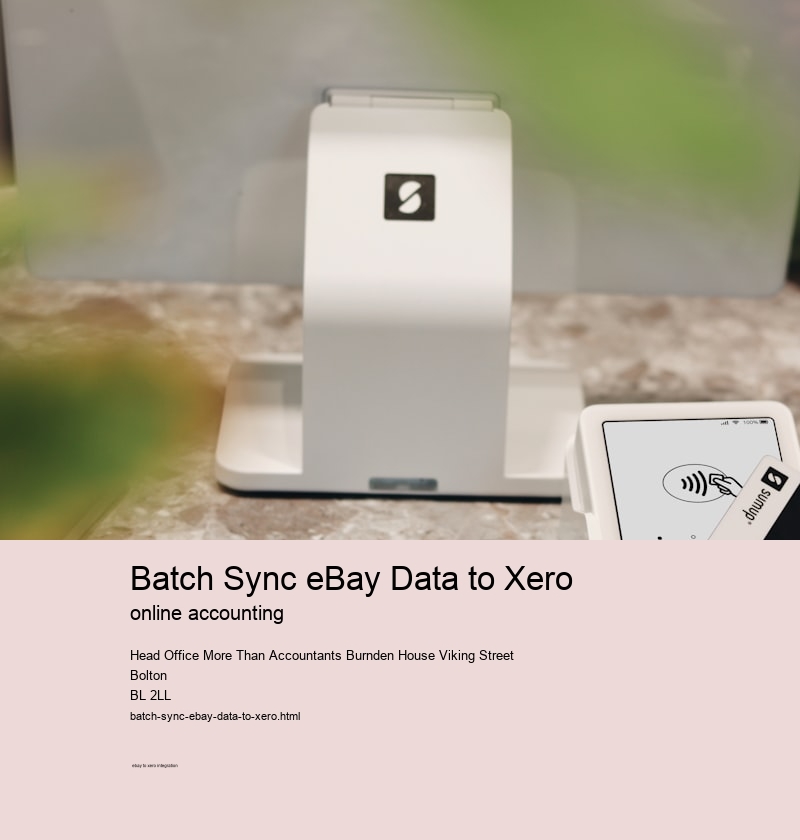 Batch Sync eBay Data to Xero