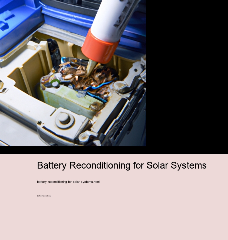 Battery Reconditioning for Solar Systems