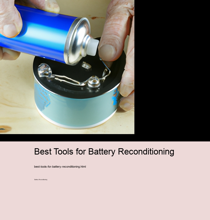 Best Tools for Battery Reconditioning