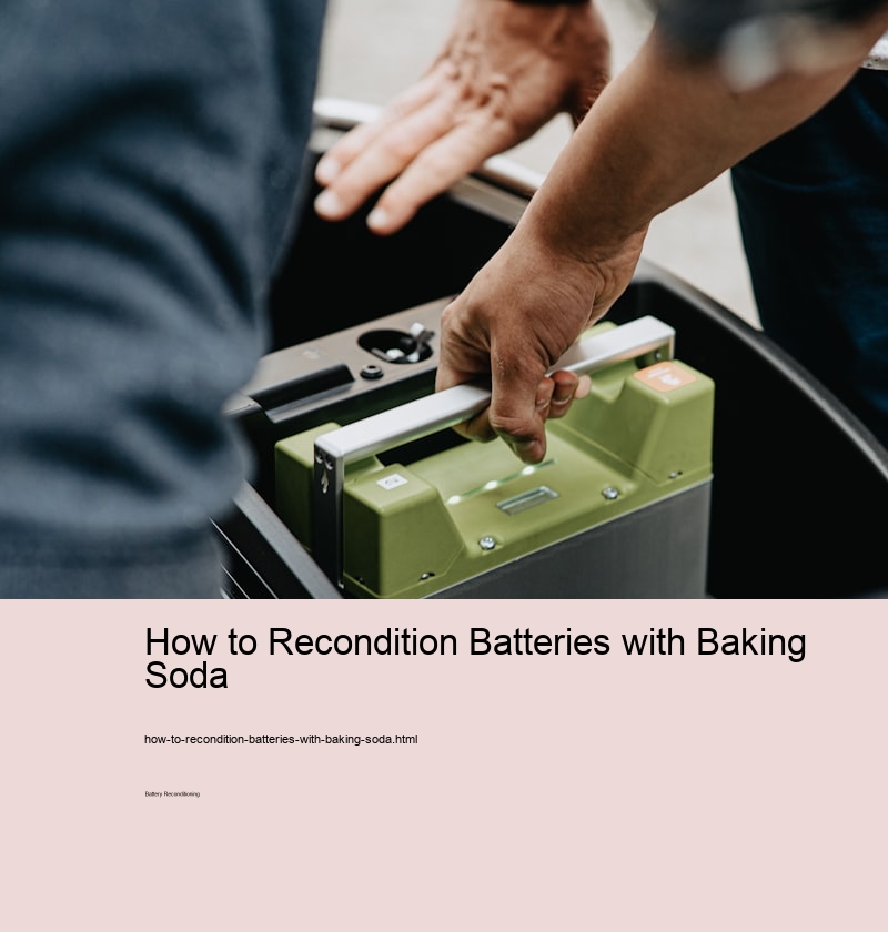 How to Recondition Batteries with Baking Soda