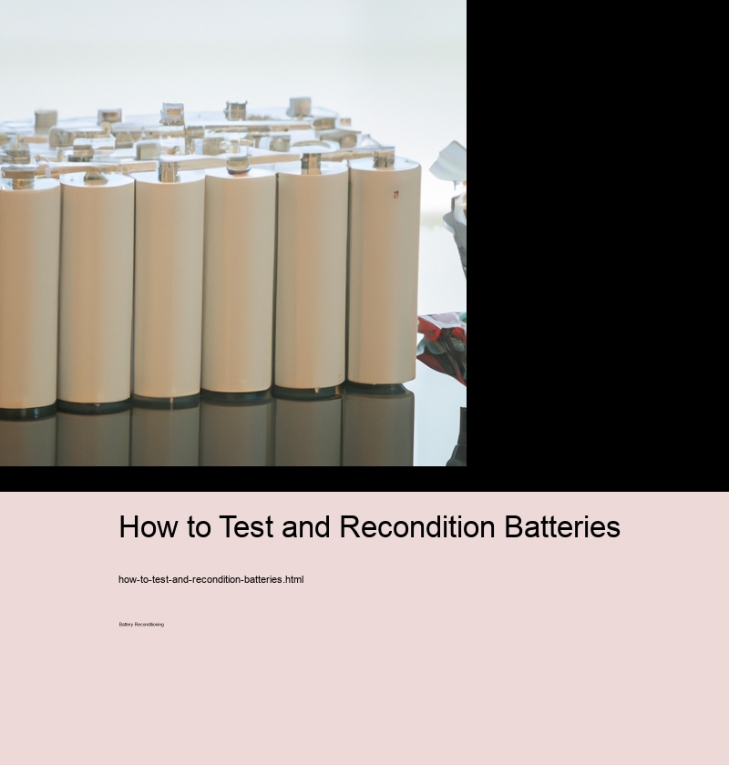 How to Test and Recondition Batteries