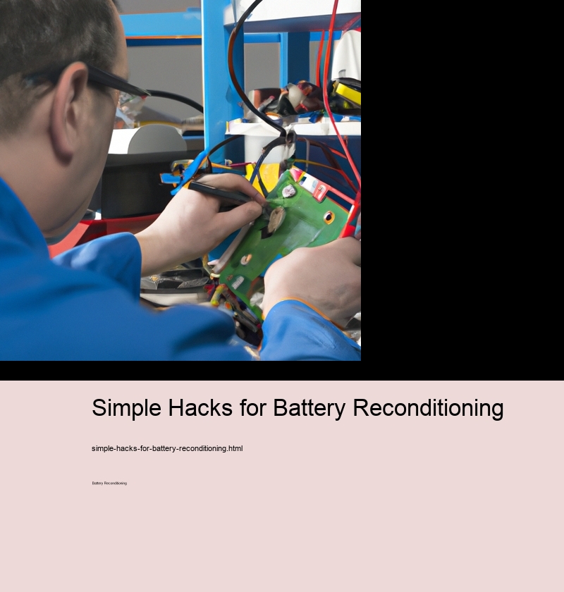 Simple Hacks for Battery Reconditioning