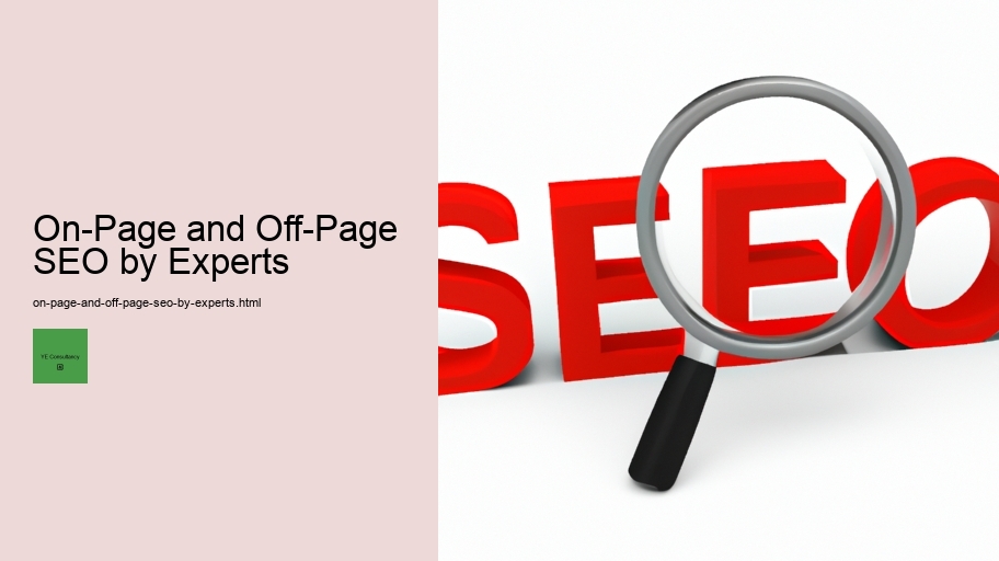 On-Page and Off-Page SEO by Experts