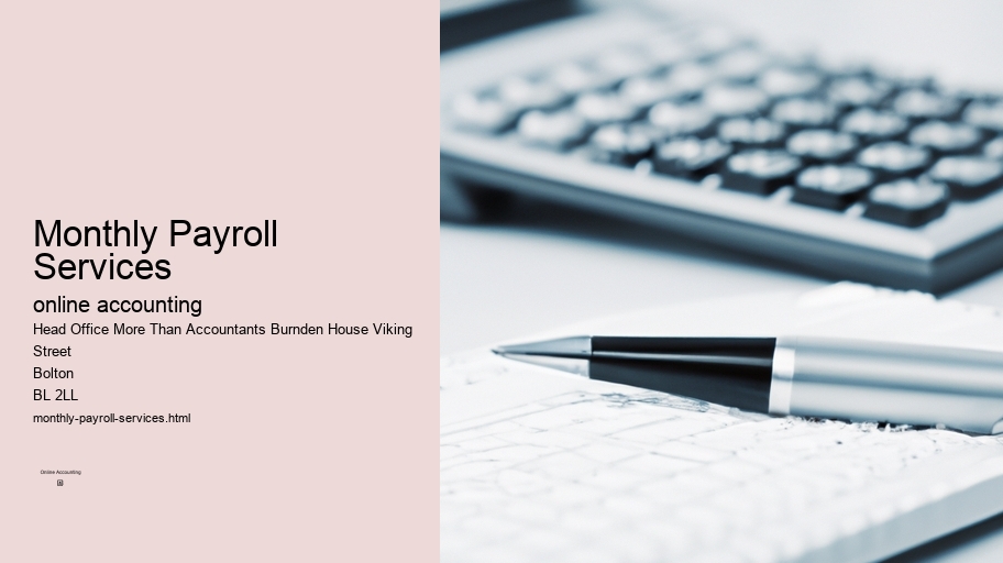 Monthly Payroll Services